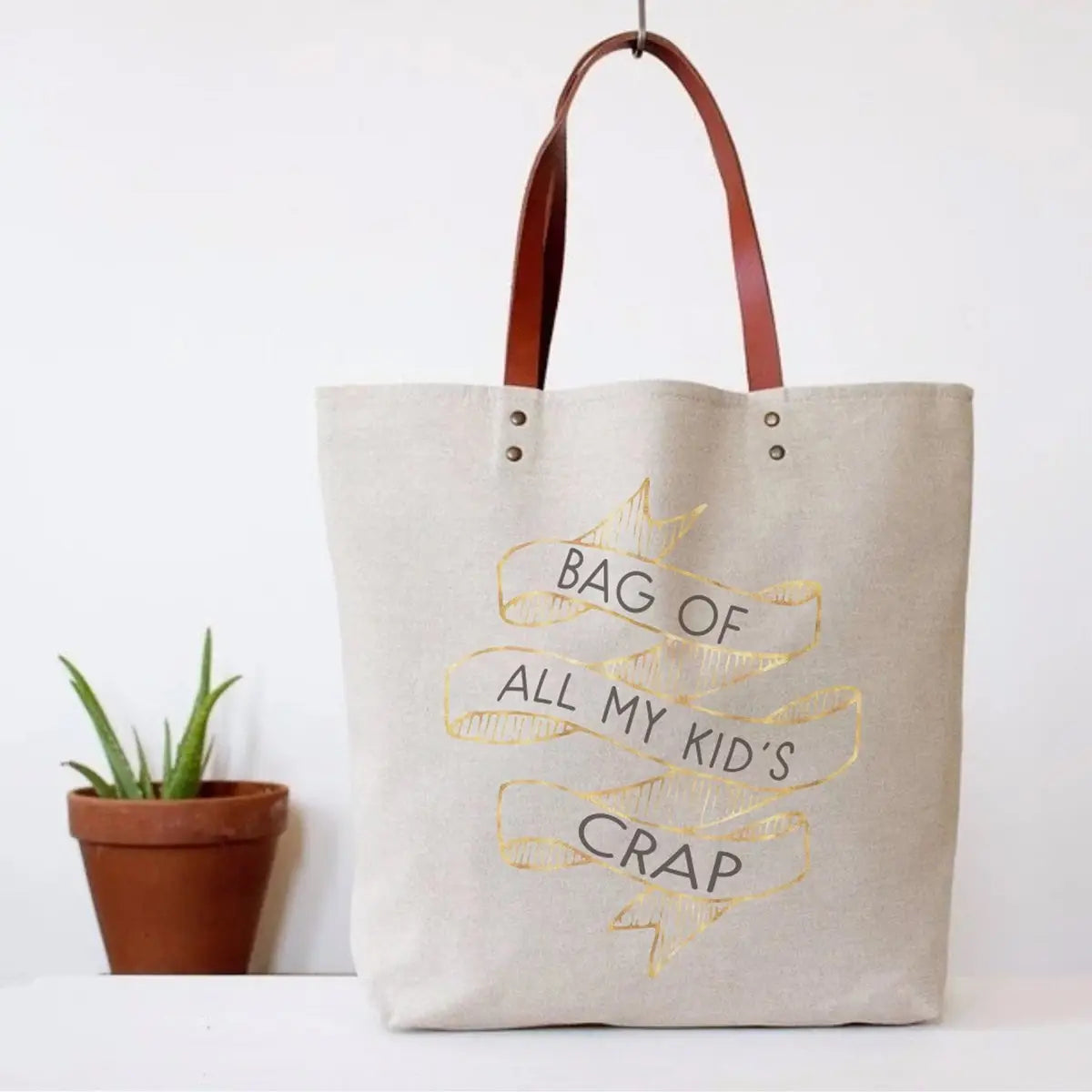 All My Kid’s Crap Tote Bag