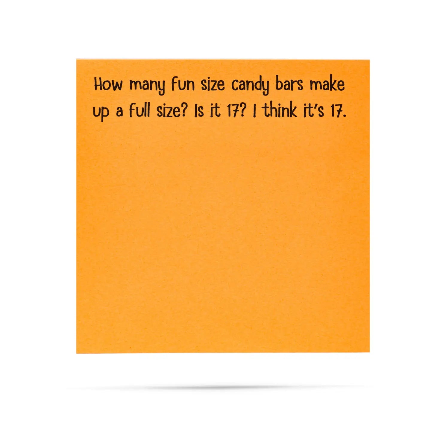 How Many Fun Size Candy Bars in A Full Size | Sticky Notes