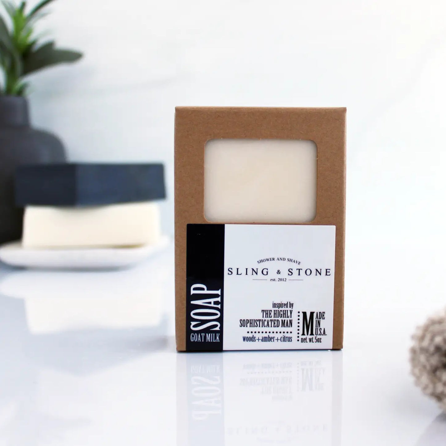 Sling + Stone Men’s Goat Milk Soap | The Highly Sophisticated Man