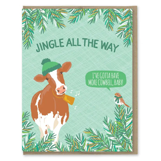 More Cowbell | Holiday Card
