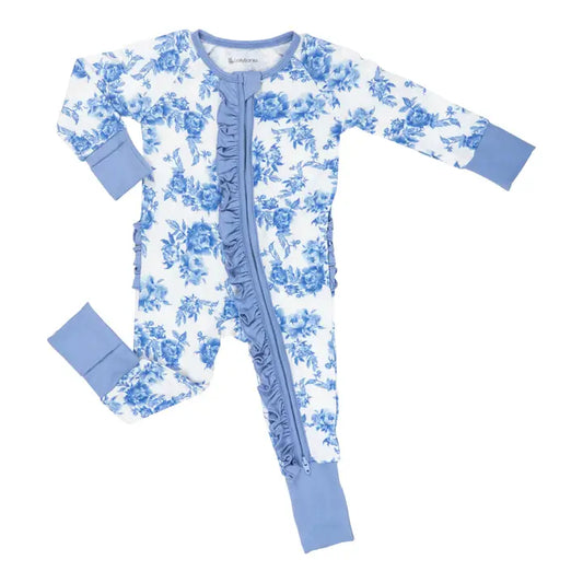 Peony Baby Bamboo Pajamas