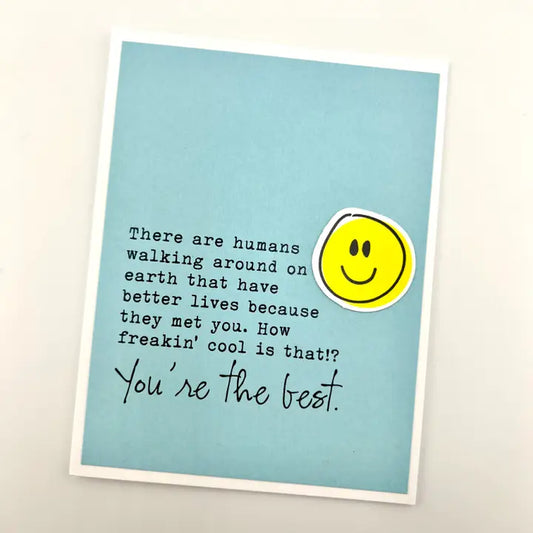 Better Because of You Card