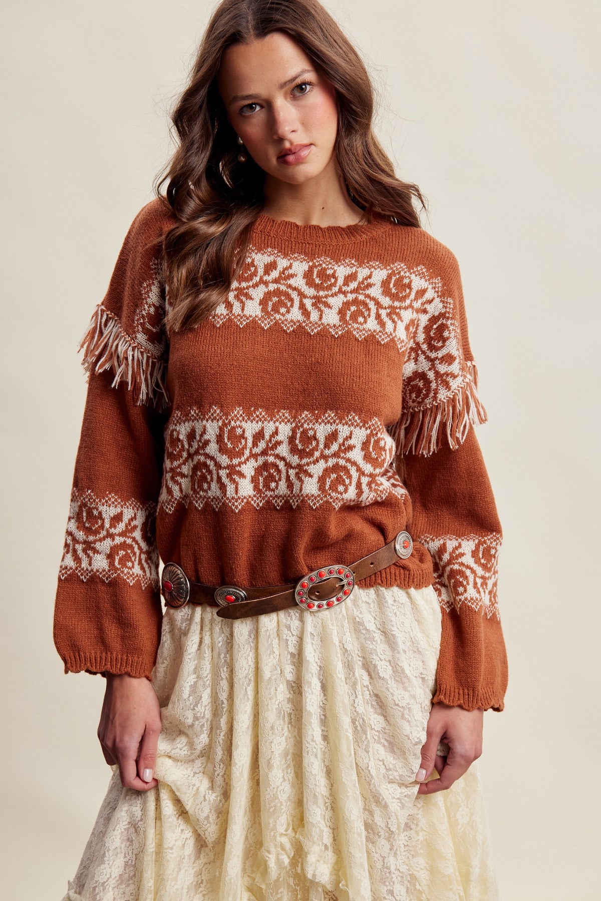 Brea Western Sweater