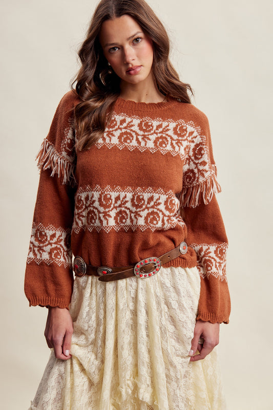 Brea Western Sweater
