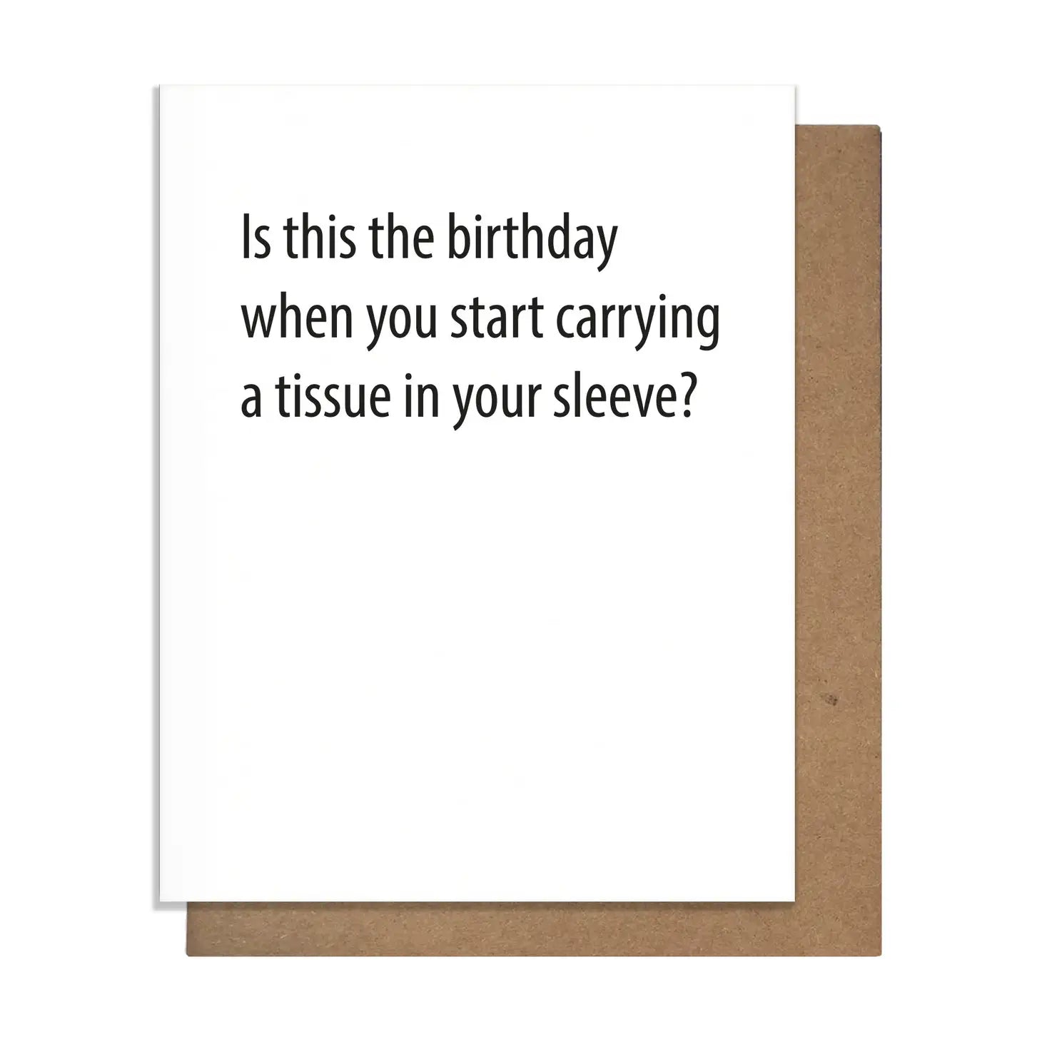 Tissue- Birthday Card