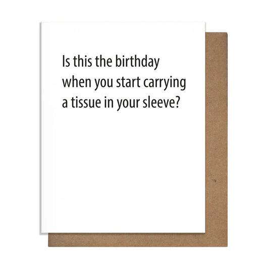 Tissue- Birthday Card