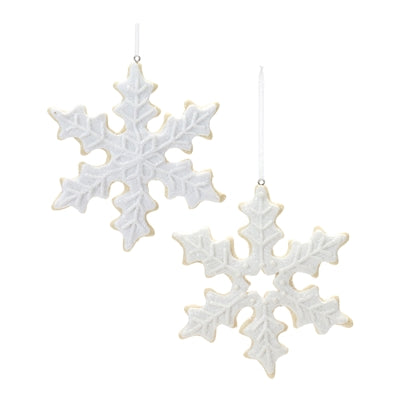 Snowflake Cookie Ornament (2 Different Styles)