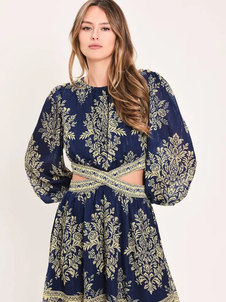Janet Printed Dress