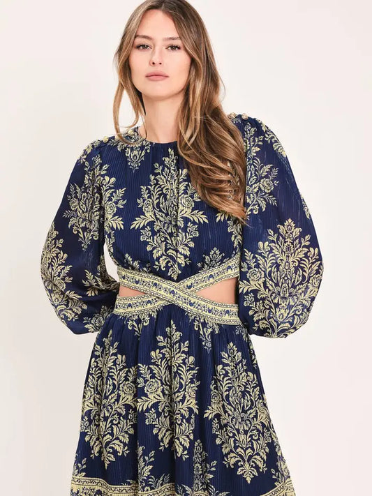 Janet Printed Dress