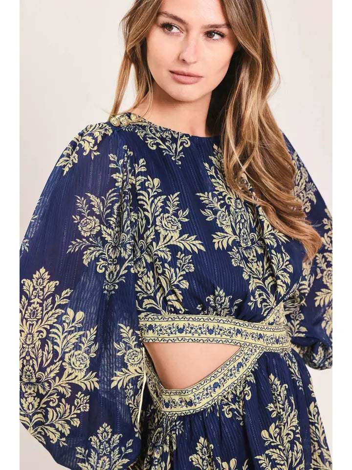 Janet Printed Dress