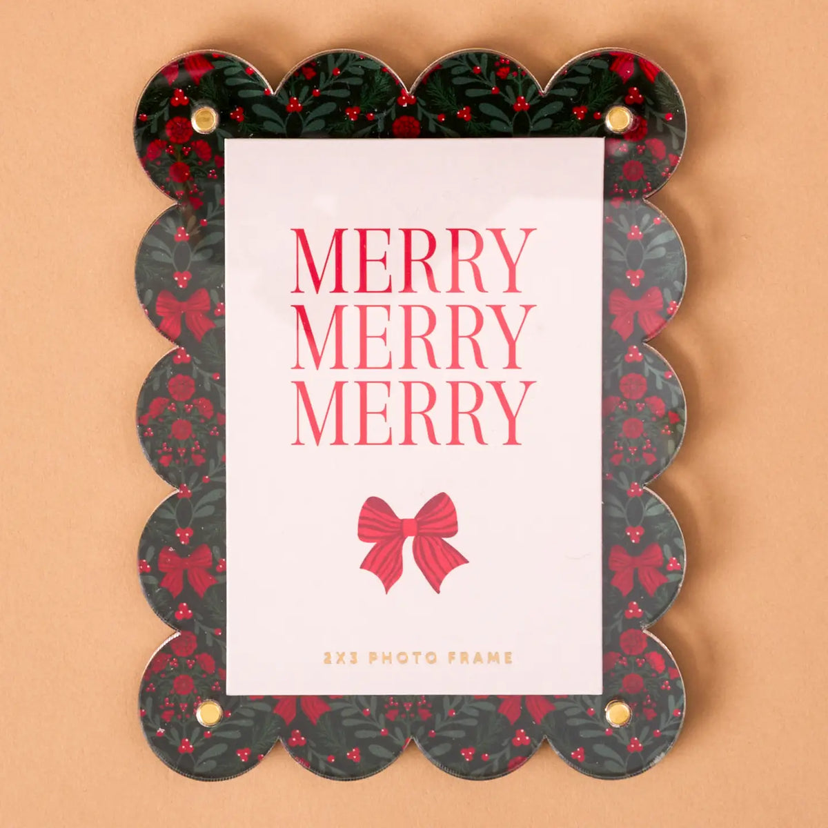 Mini Acrylic Picture Frame Magnet | A Merry Moment