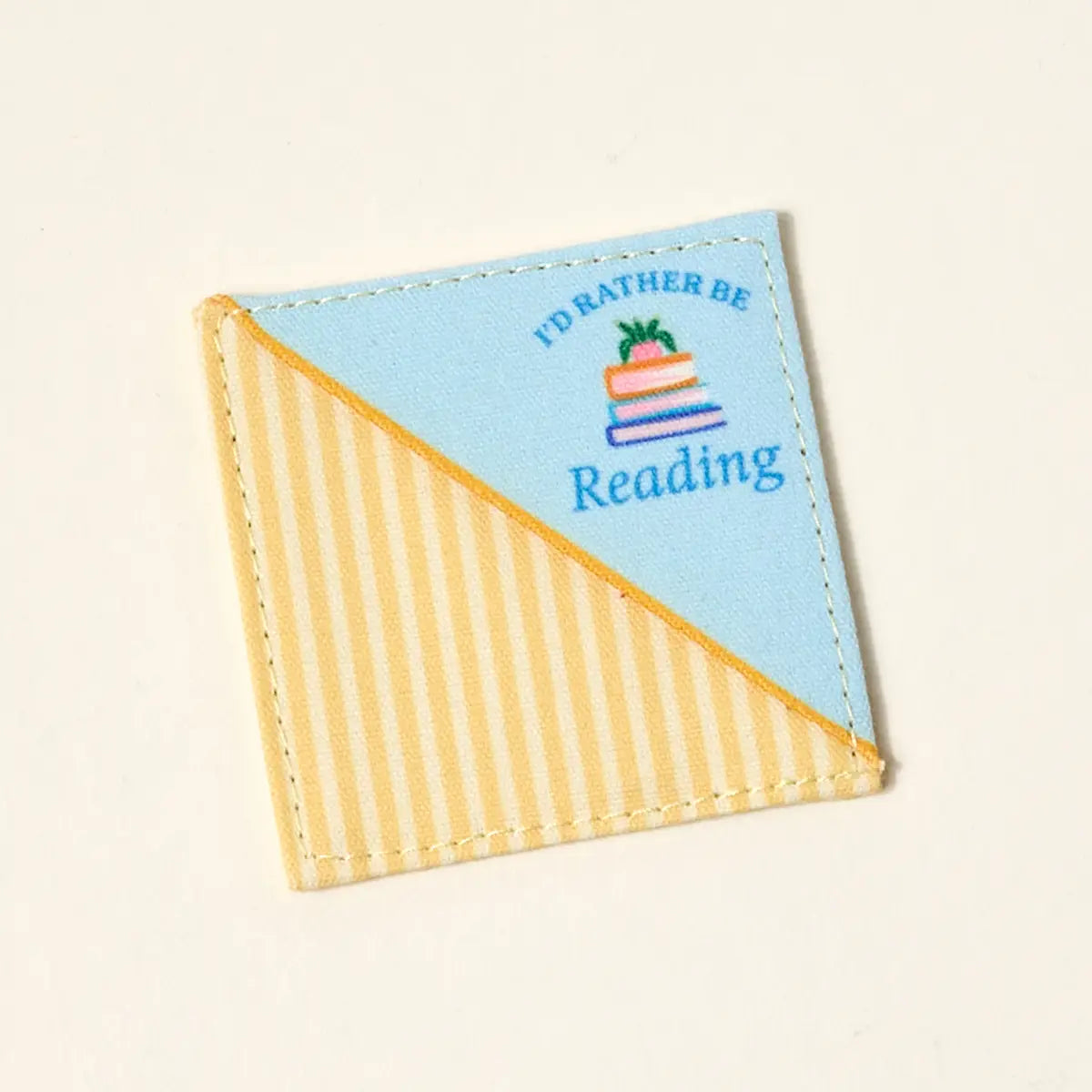 Corner Keeper Fabric Bookmark | Rather Be Reading