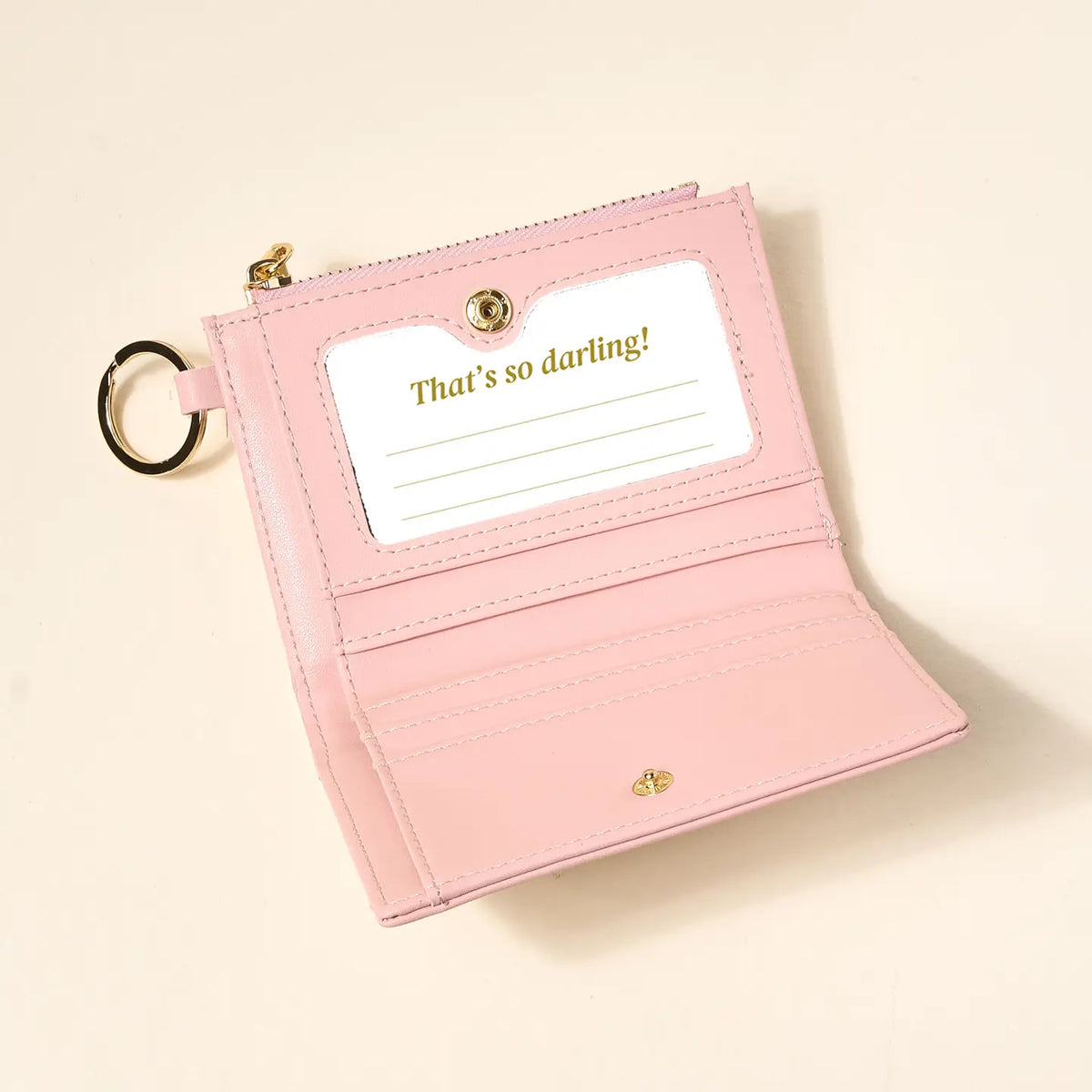 Luxe Pocket Wallet | Everbloom Dusty Rose