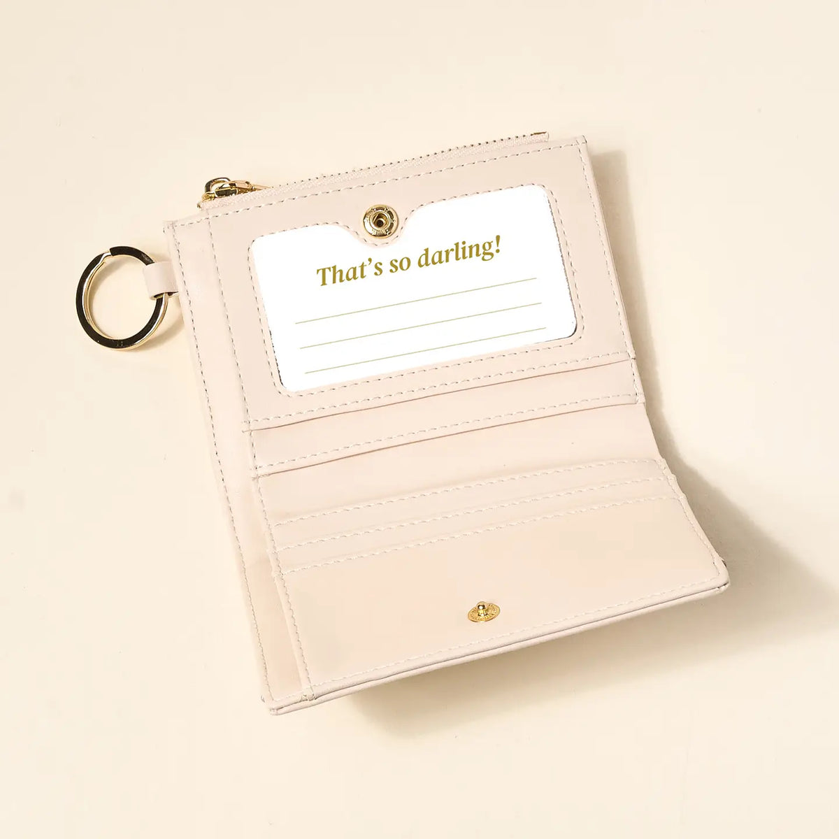 Luxe Pocket Wallet | Oat