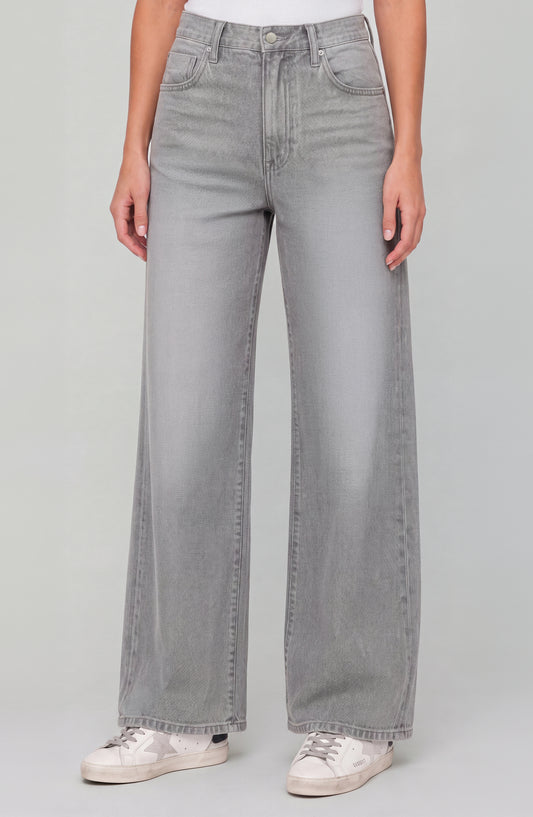 Liverpool Stride HR Wide Leg | Moon Dust Grey