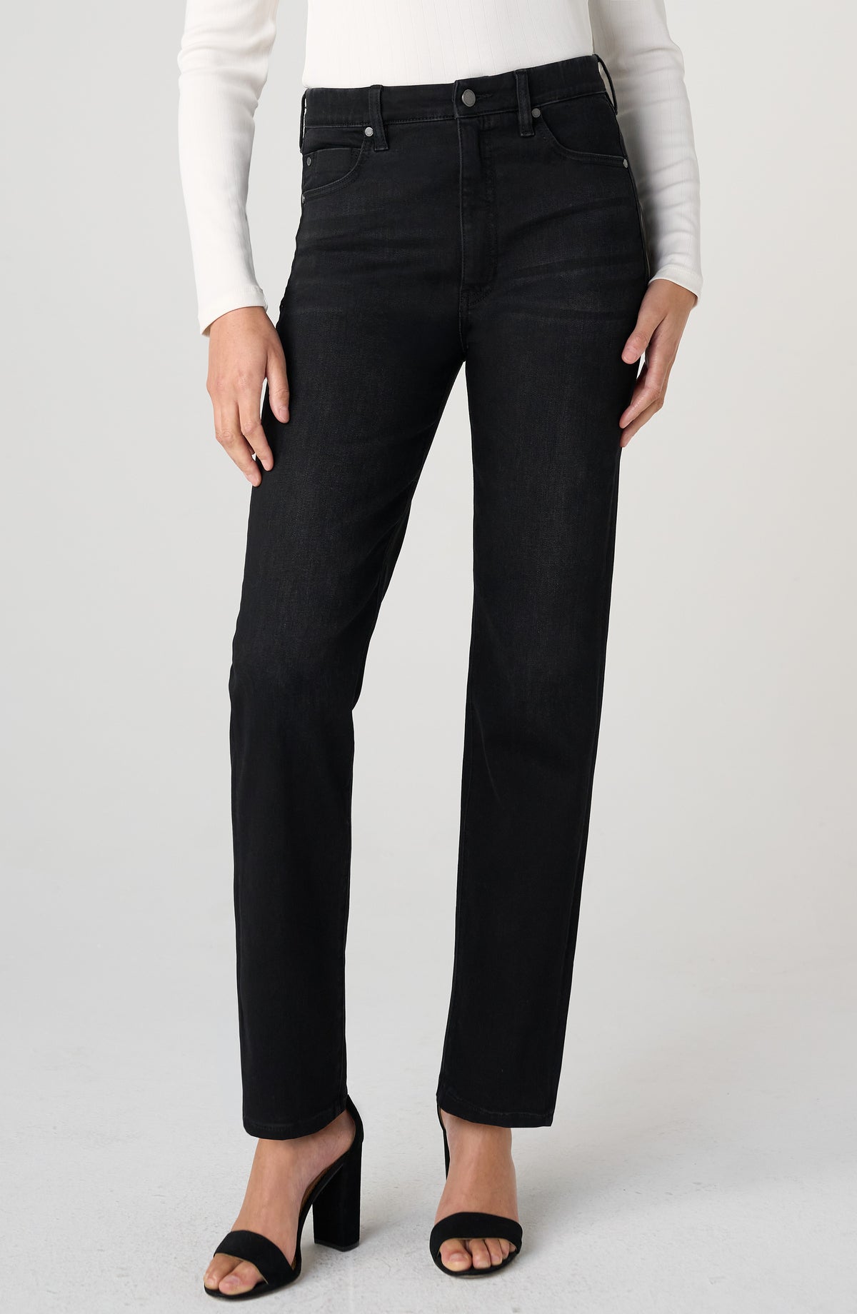 Liverpool Rowan High Rise Slim | Crow Stone