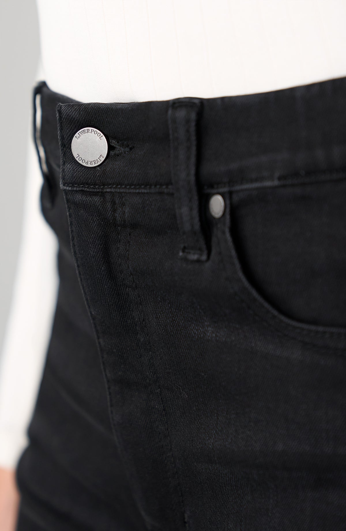 Liverpool Rowan High Rise Slim | Crow Stone