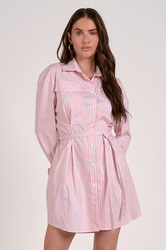 Kami Pinstripe Dress