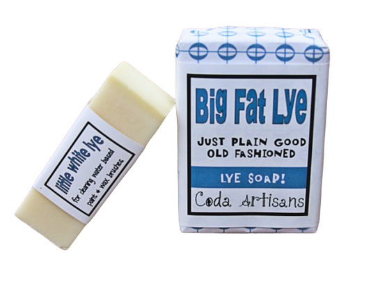 Big Flat Lye Soap see