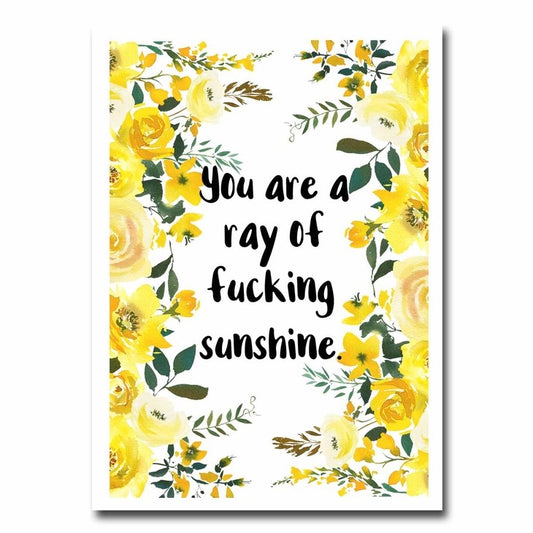 Ray of Sunshine Greeting Card